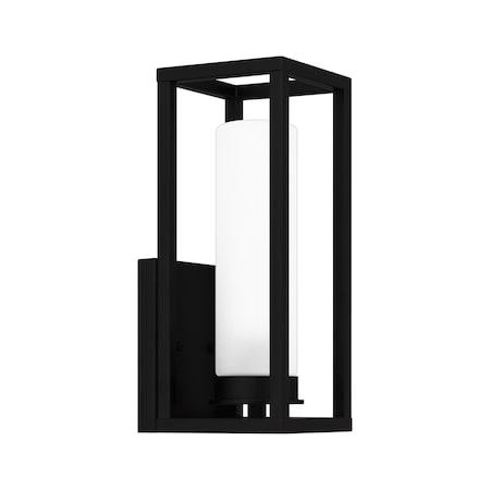 Quoizel Neville 1-Light Matte Black Outdoor Wall Lantern NEV8406MBK